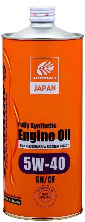 Моторное ENGINE OIL 5W30 синт.1л (A01508400 AUTOBACS)