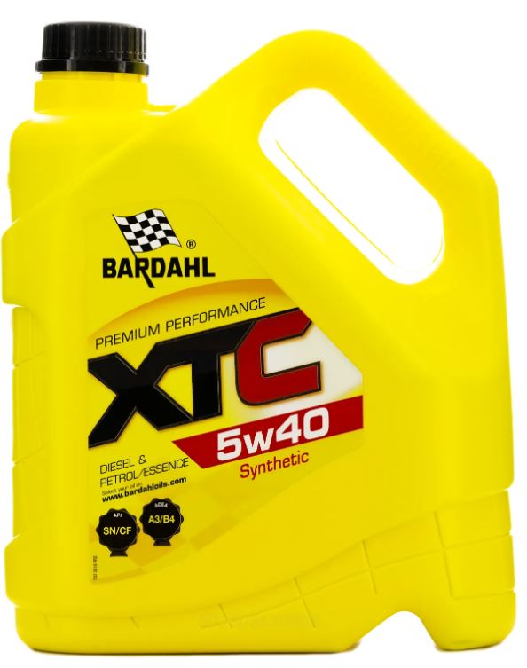 BARDAHL  XTC 5w40 A3B4 синтетика 4л (36162 BARDAHL)