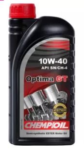 CHEMPIOIL 10W-40 Optima GT SNCF, A3B4, 1л (полусинт. (CH95011E CHEMPIOIL)