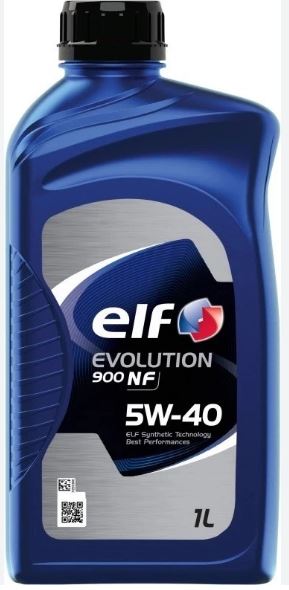 ELF EVOLUTION 900 NF 5W40 SLCF A3B4  1л. синт.  (11050301 ELF)