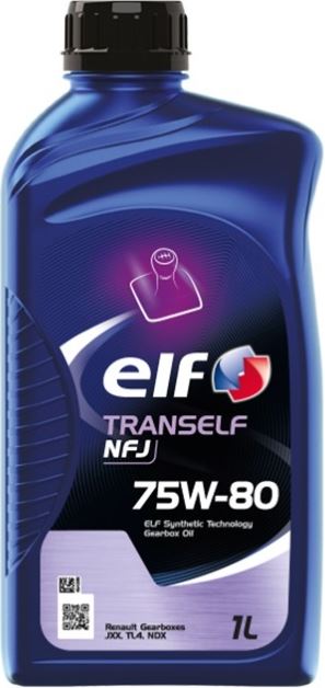 ELF TRANSELF NFJ 75w80 GL-4+ 1л. (КПП Renault тип  (213875 ELF)