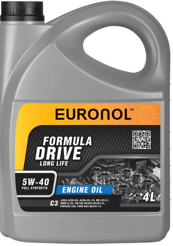 EURONOL DRIVE FORMULA LL 5W-40 4 л (80003 EURONOL)