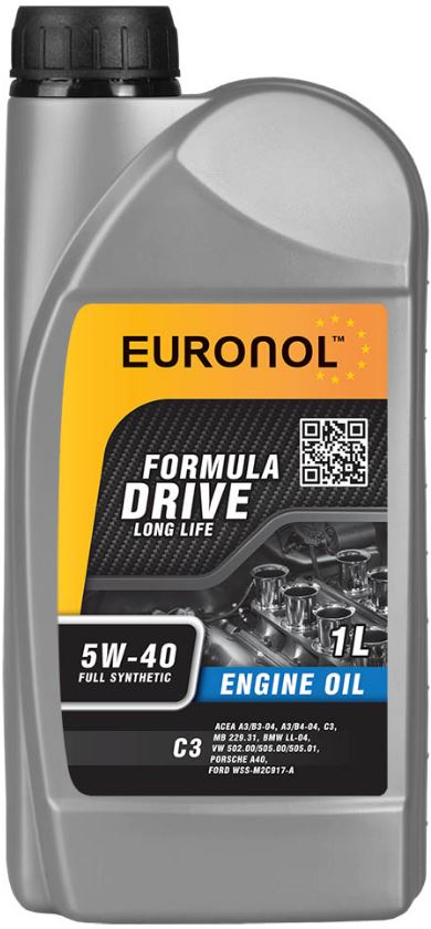 EURONOL DRIVE FORMULA LL 5W-40 1 л (80004 EURONOL)