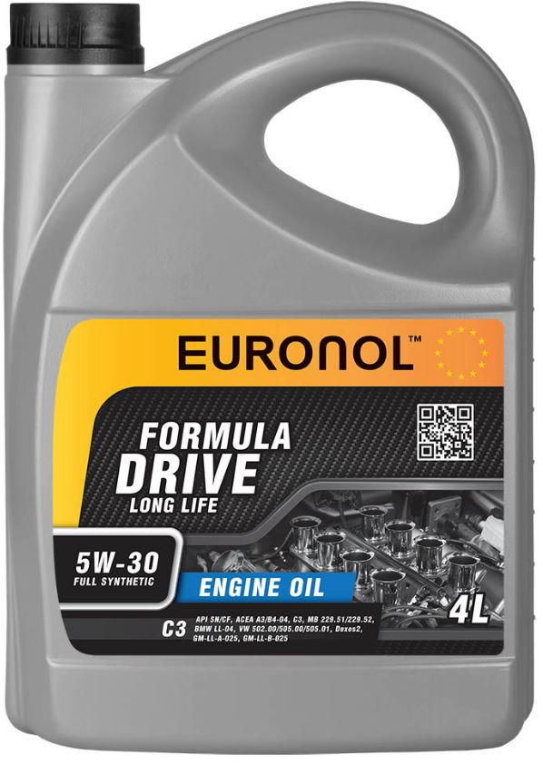 EURONOL DRIVE FORMULA LL 5W-30 4 л (80007 EURONOL)