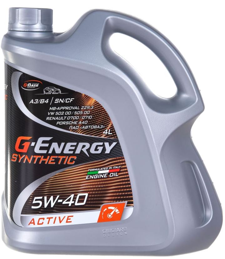 G-ENERGY Synthetic Active 5W-40 синтетическое 4 (253142410 G-ENERGY)