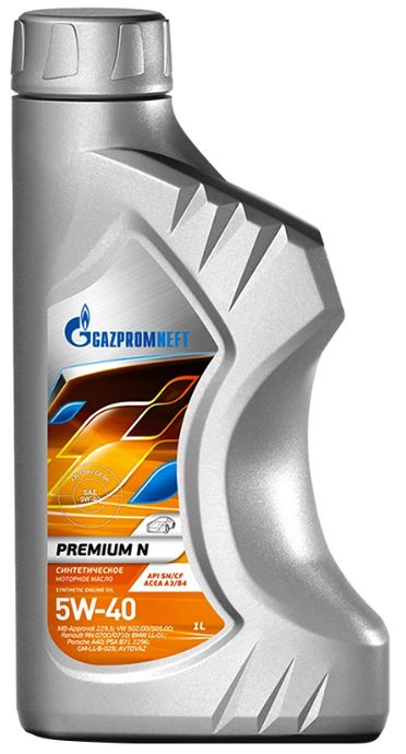 GAZPROMNEFT PREMIUM N 5W-40 1 Л (2389900143 GAZPROMNEFT)