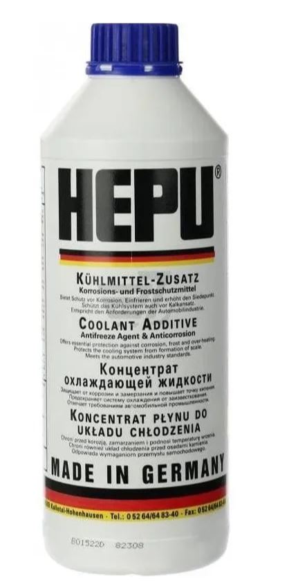 Антифриз HEPU Coolant G11 концентрат синий 1,5 л  (P999 HEPU)