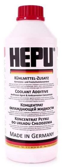 Антифриз HEPU концентрат G12+ красный 1.5л (P999G12 HEPU)