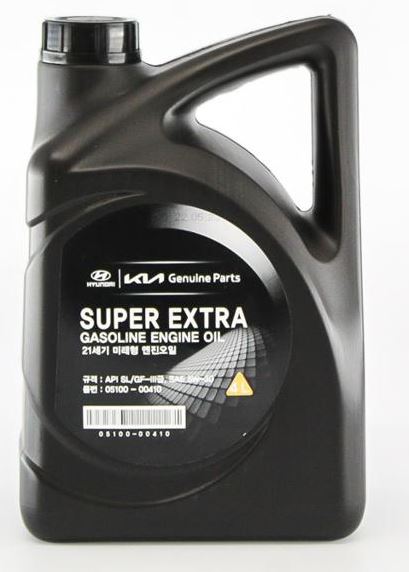 SUPER EXTRA GASOLINE 5W30 4L (0510000410 HYUNDAI-KIA)