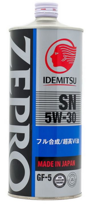 IDEMITSU Zepro Touring SNGF-5 5W-30 синтетическое 1 л  (1845001 IDEMITSU)