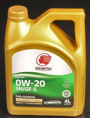 IDEMITSU 0W-20 SNGF-5 FULLY-SYNTHETIC 4л (30011325746 IDEMITSU)