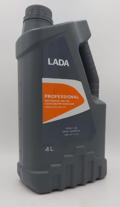 моторное LADA Professional 10W-40 полусинтетическое 4 л (88888R01040400 LADA)