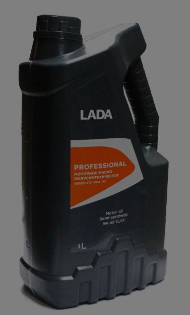 моторное LADA Professional 5W-40 полусинтетическое 1 л (88888R15400100 LADA)