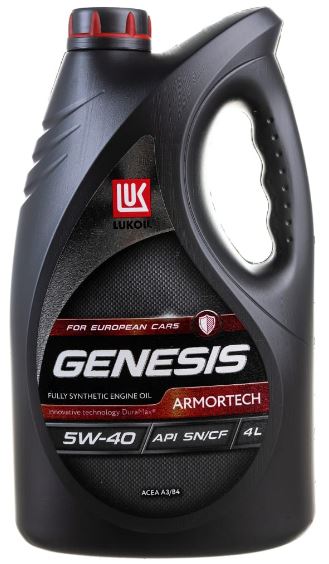 Лукойл GENESIS ARMORTECH 5W-40  4 л (3148675 LUKOIL)