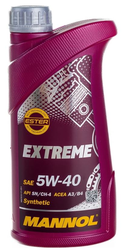 MANNOL EXTREME SAE синт.5W40 (1л)  (1020 MANNOL)