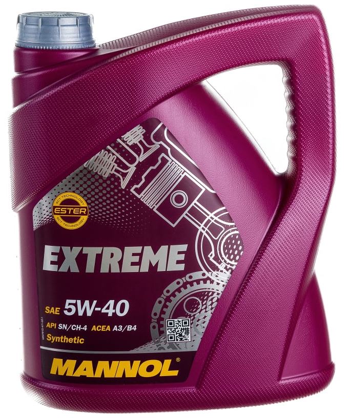 MANNOL EXTREME 5w40 4л (СИНТЕТИКА)  (1021 MANNOL)