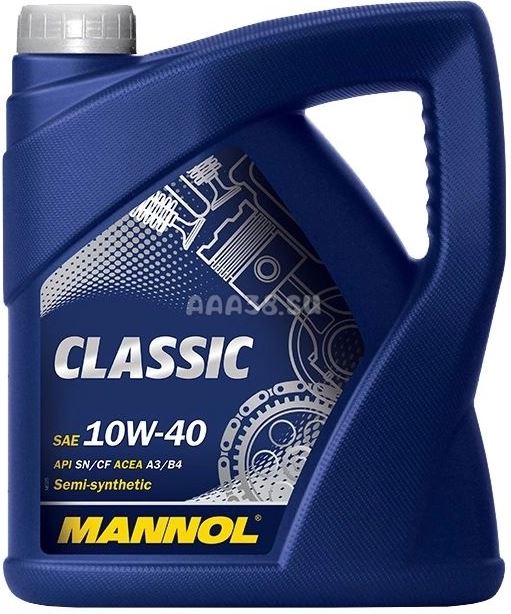 MANNOL CLASSIC пс.SAE10W40 (4л)  (1101 MANNOL)