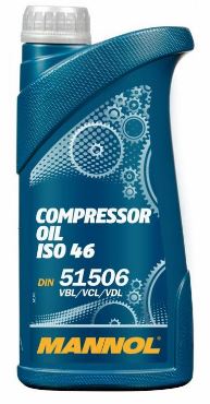 MANNOL COMPRESSOR OIL ISO 46 1 л. Минеральное для воздушных компрессоров (2901 MANNOL)