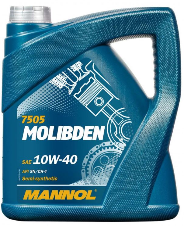 MANNOL MOLIBDEN 10w40 SNfraslCH-4 4л пfraslсинт. (75054 MANNOL)