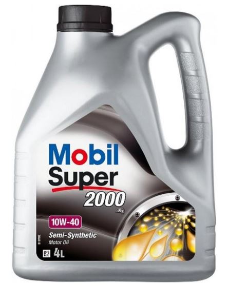 MOBIL SUPER 2000 X1 10w40 SLCF (TURKEY) 4л псинт (150548 MOBIL)