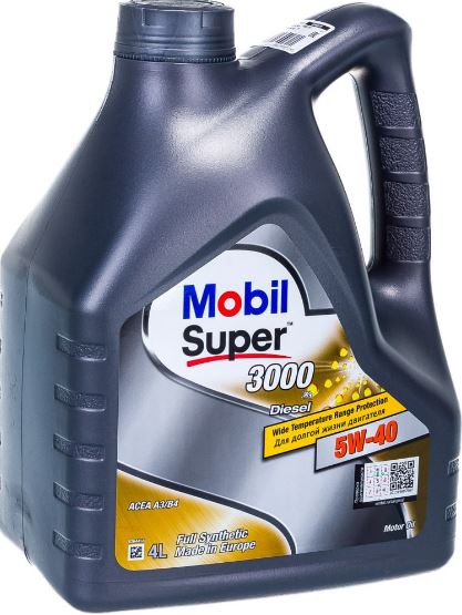 Mobil Super Diesel 3000 x1 5W40 мот.син. (4л) (152572 MOBIL)