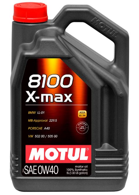 MOTUL 8100 X-MAX 0w40 SNCF A3B4 5л. 100 (104533 MOTUL)