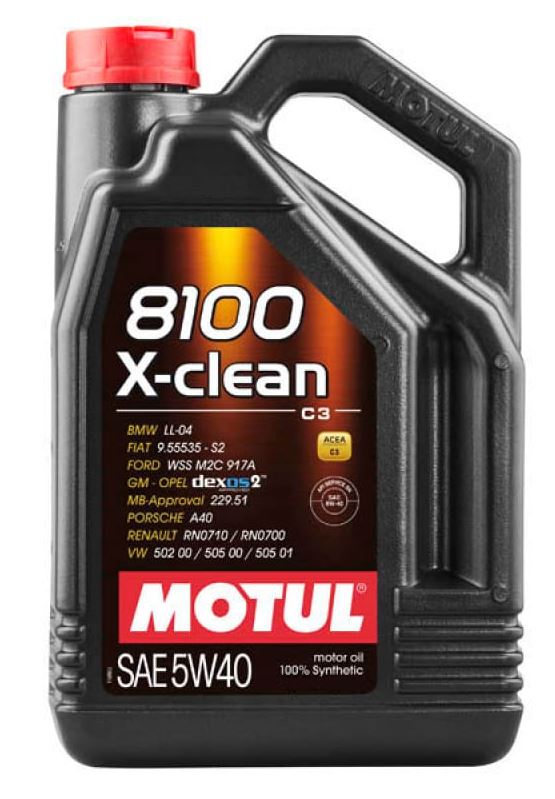 MOTUL 5W40 (4L) 8100 X-CLEAN (104720 MOTUL)