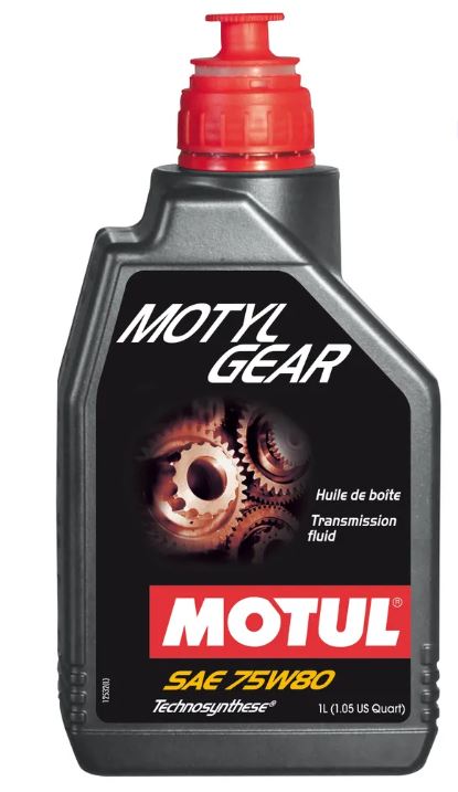 Трансмиссионное Motul Motylgear 75W80 (1л) 105782 (105782 MOTUL)