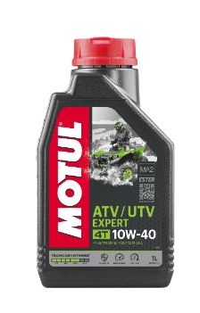 MOTUL ATV-UTV EXPERT 4T 10w40 1л. Technosynthese® для квадроцикл.  (105938 MOTUL)