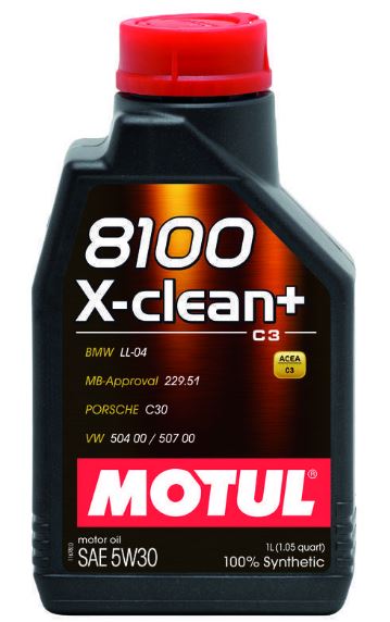 MOTUL 8100 X-CLEAN + 5w30 C3 1л. 100 синт (106376 MOTUL)