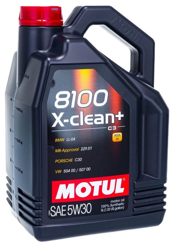 MOTUL 8100 X-CLEAN + 5w30 C3 5л. 100 синт. (106377 MOTUL)