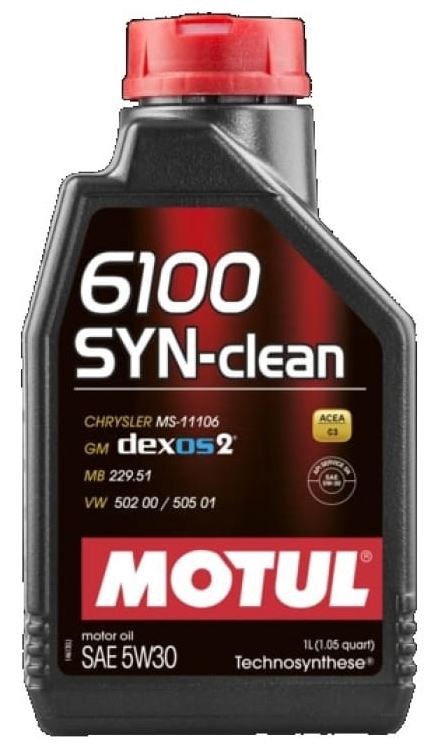 MOTUL 6100 SYN-CLEAN 5w30 SNC3 1л. синт. (107947 MOTUL)