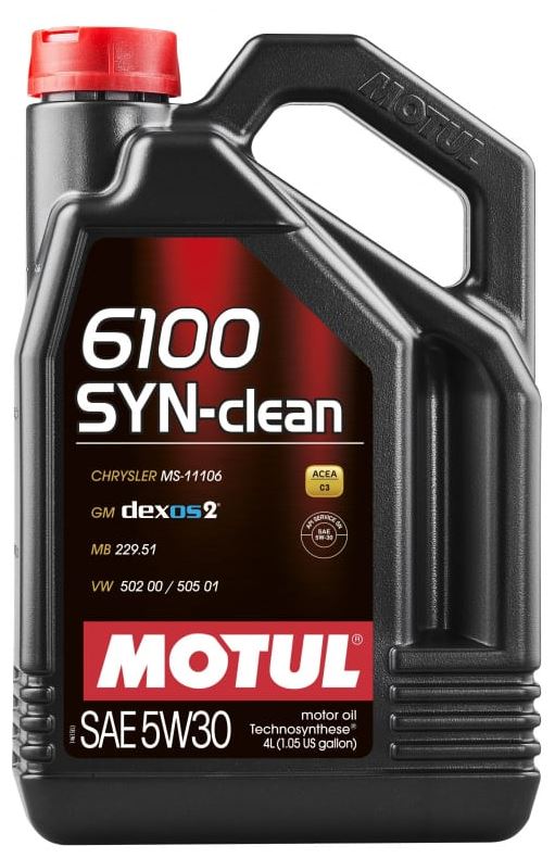 MOTUL 6100 SYN-CLEAN 5w30 SNC3 5л. синт (107948 MOTUL)