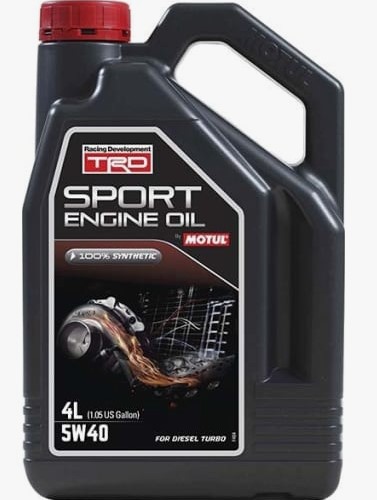 MOTUL TRD SPORT ENGINE OIL DIESEL 5w40 4л. 100 синт.  (110943 MOTUL)