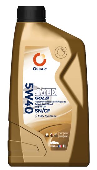 Oscar Jade Gold 5W40 API SNCF, ACEA A3B4 синт. 1 л (6298013475210 OSCAR)