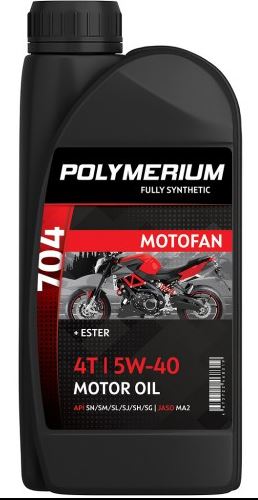 POLYMERIUM MOTOFAN 704 5W-40 4T 1L (PLMMF47045401 POLYMERIUM)