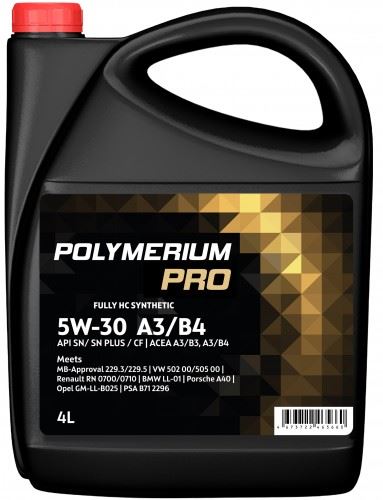 POLYMERIUM PRO 5W-30 A3B4 API SN 4l (PLMP530A34 POLYMERIUM)