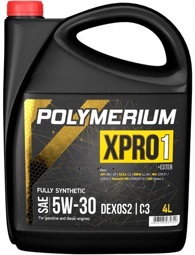 POLYMERIUM XPRO1 5W30 C3 DEXOS2 4l (PLMX1530C34 POLYMERIUM)