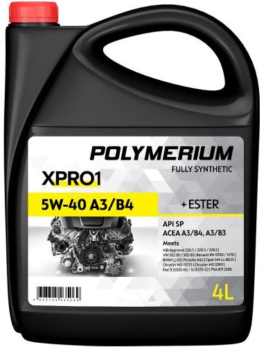 POLYMERIUM XPRO1 5W-40 A3B4 4l (PLMX15404 POLYMERIUM)