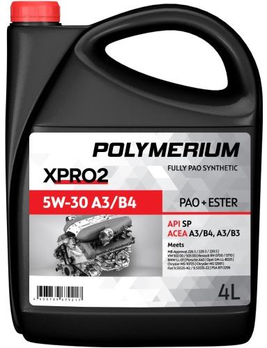 POLYMERIUM XPRO2 5W-30 A3B4 4l (PLMX2530A34 POLYMERIUM)