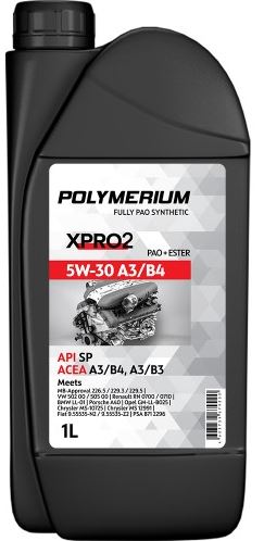 POLYMERIUM XPRO2 5W-30 A3B4 1l (PLMX2530A341L POLYMERIUM)