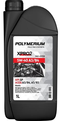 POLYMERIUM XPRO2 5W-40 A3B4 1l (PLMX254041L POLYMERIUM)