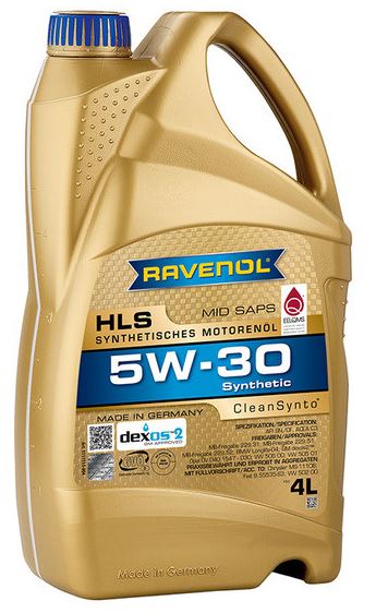 RAVENOL HLS SAE 5W-30 (4л) new (111111900401999 RAVENOL)