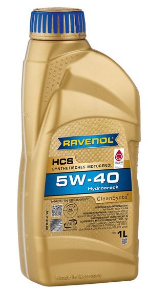 RAVENOL HCS SAE 5W-40 (1л) new (4014835723917 RAVENOL)