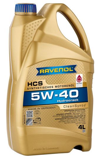 RAVENOL HCS SAE 5W-40 (4л) new (4014835723993 RAVENOL)