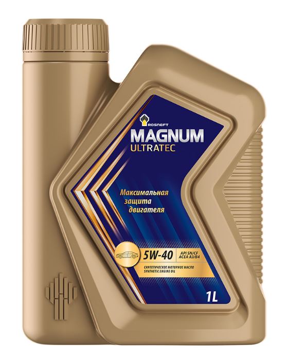 Magnum Ultratec 5W-40 синтетическое 1 л (40815432 ROSNEFT)