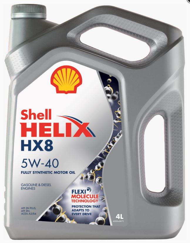 Shell Helix HX8 5W40 4л (550046362 SHELL)