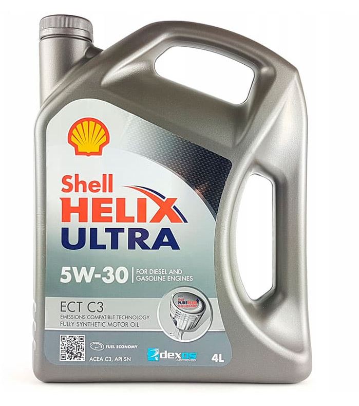 SHELL HELIX ULTRA ECT C3 5w30 4л. синт. (550046363 SHELL)