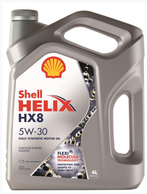 Shell Helix HX8 Synthetic A3B3 5W30 мот. син. (4л) (550046364 SHELL)