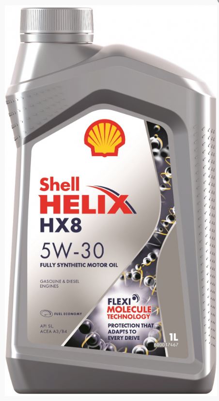 Shell Helix HX8 Synthetic A3B3 5W30 мот. син. (1л) (550046372 SHELL)